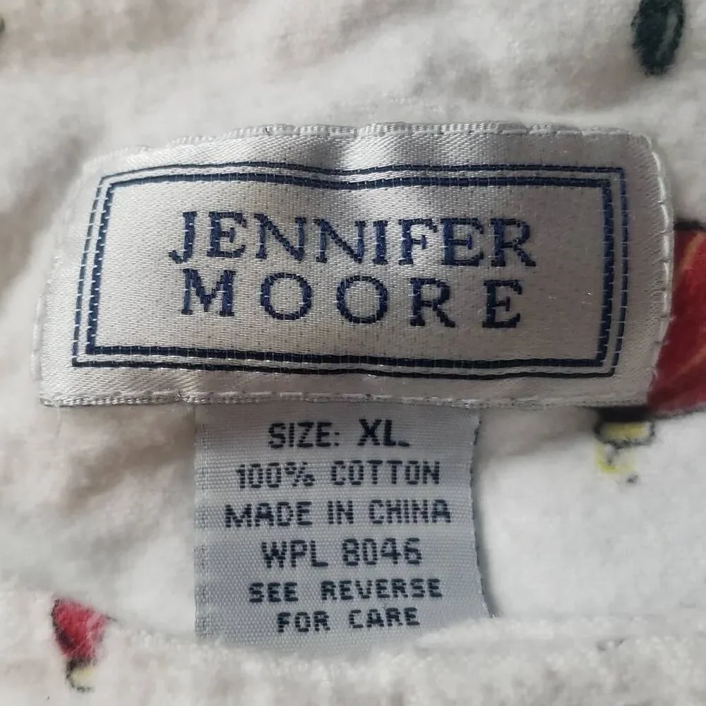 Jennifer Moore Christmas Pajama Set ‎ XL